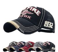 Enwokran Casquette De Baseball Homme，Chapeaux de Baseball d'aigle Brodé, Unisexe 3D Brodé À La Main Chapeau de Soleil Décontractée Tendance (Z_Nior)