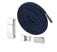 ENWWCH 1 ensemble de lacets chaussures sans cravate, boucle magnétique, Cordones Elasticos Zapatillas, élastiques, baskets for for adultes Pour Adultes(Brown)