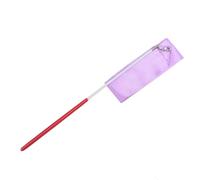 ENWWCH 8 pièces Rubans de Gymnastique Professionnels Art Ballet Streamer Ruban Danse Rythmique pour Les Spectacles(2M Purple)