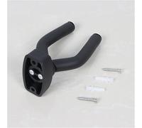 ENWWCH Crochet de guitare noir, support suspension réglable for instruments musique, cintre for, ukulélé, violon, basse Pour Guitare(Guitar Wall Hanger 1)
