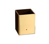 ENWWCH Embout carré en Laiton for Meubles, Virole de Pied Table, Housse Remplacement, Tube canapé, 4 pièces/Ensemble pour Table(50x50x30mm)