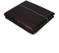 ENWWCH Feuille de Membrane en Plastique Noir for paillis Contre Les Mauvaises Herbes, Tapis tissé Tissu PP, Couverture Sol Respirante for Paysage Jardin pour Paillage(1x5m)