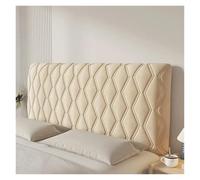 ENWWCH Housse de tête lit épaisse et Souple, Housse Protection Universelle Anti-Collision for Dossier pour Tête De Lit(Beige,150x70x25cm)