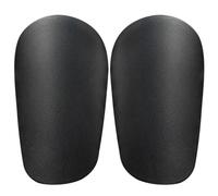 ENWWCH Lot de 2 Paires protège-Tibias Football Extra Petits, équipement Protection, Mini, for Hommes, Femmes, Enfants, garçons et Filles pour Hommes Et Femmes(Black 1,10x6cm)