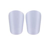 ENWWCH Mini protège-Tibias de Football, équipement Protection, Chaussettes for Adultes et Enfants, Planche d'insertion, Leggings d'entraînement for garçons pour Hommes Et Femmes(White,L)