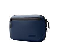 ENWWCH Organiseur de Voyage for appareils électroniques, étui Portable for câbles, Sac Rangement Technique Extra Large à 3 Couches, câble Transport Universel(Blue)