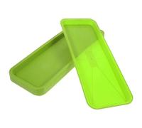 ENWWCH Plateau d'égouttement for Plantes, Pot de Fleur, Soucoupe rectangulaire, jardinière d'eau, Plateaux for, bonsaï, soucoupes d'assiettes, 2/4 pièces pour Jardinage(Green,4pcs)