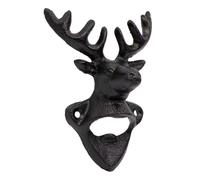 Enwye Décapsuleur Mural En Forme De Tête De Cerf, Décapsuleur En Fonte Rustique Vintage Pour Coca-Cola/boisson, Cadeau Fantaisie