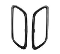 Enwye Garniture d'échappement, remplacement pour W206 AMG Line à partir de 2022 (deux pièces noires)