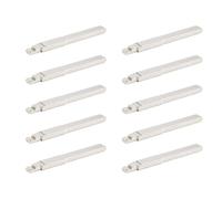 Enwye Lot de 10 Lames de clé Vierges HU101 Non coupées, compatibles avec Plusieurs modèles de Voitures