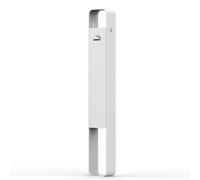 ENWYTE Cendrier Poubelle à Cigarettes Acier Inoxydable Pilier de Cendres Amovible résistant Les lieux publics extérieurs et Les couloirs d'hôtels mégots intérieur(White)