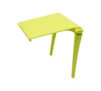EnxJire Étagère Supérieure de l'Écran Support de Rangement réglable for écran d'ordinateur/TV (1 pièce, 16,5 x 11,4 cm), idéal for Bureau ou Salle Travail(Light Green)