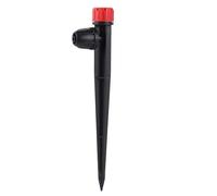 EnxJire Goutte à Goutte d'irrigation Lot de 5, 20, 50 ou 100 arroseurs goutteurs à 360°, buse d'irrigation for Jardin, Agriculture, Fleurs, pelouse, raccord verrouillé for Tuyau 1/4"(100Pcs Dripper)
