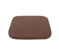 EnxJire Support Coussin Canapé Coussin de Chaise en éponge Respirant for Jardin extérieur, Housse Amovible, imperméable, à Nouer, Tapis siège for canapé ou(Coffee,40x40x4cm)