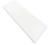 EnxJire Support Coussin Canapé Coussin de Remplacement en Mousse Blanche Haute densité for canapé(180x40x3cm)