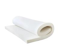 EnxJire Support Coussin Canapé Coussin de siège épais en Mousse Haute densité 70D, Blanc, carré, for canapé ou Fauteuil(90x40x5cm)