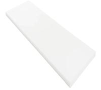 EnxJire Support Coussin Canapé Mousse Blanche Haute densité for Coussin de Banc, Remplacement for Rembourrage, Coussins fenêtre, Matelas, siège canapé(130x35x5cm)