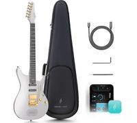 Enya Music Inspire Ozielzinho Cust Midnight Gray Guitare électrique