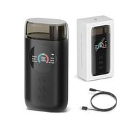 Enya Smart Automatic Guitar Tuner ST1, écran LCD couleur complet - métronome et enrouleur de cordes - pour guitares électriques, guitares acoustiques, ukulélé, banjo, mandoline, Noir