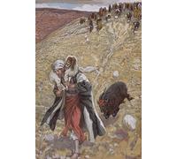 ENYLUFUT Célèbre Imprimé sur Toile Peinture d'art Murale le bouc émissaire de Jacques Affiche Imprimé Pour la Décoration Murale 60x90cm