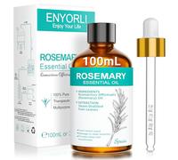 ENYORLI Huile Essentielle Romarin100ml Pour la Peau, Visage, Cheveux et les Ongles, L'aromathérapie, Diffuseurs, Fabrication de Bougies, Massage, Soins à Domicile (Romarin)