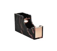 Enyuwlcm Dérouleur Scotch, Distributeur de ruban adhésif en acrylique robuste avec base antidérapante - Convient pour ruban adhésif de 2,5 cm imitation bois