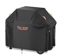 Enzeno Housse de Barbecue résistante aux intempéries - pour Barbecue à gaz - Imperméable à la poussière - pour Weber, Brinkmann, Char Broil - 105 x 49 x 102 cm - Noir