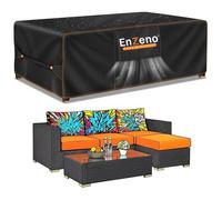 Enzeno Housse de protection pour meubles de jardin,Étanche,242x182x100 cm,Housse de protection pour meubles de salon,Bâche de protec