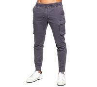 Enzo Cargo Pantalon Hommes Décontracté Léger Coton Extensible Travail S-2XL