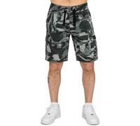 Shorts Légers Pour Hommes Avec Poches Multiples, Taille Élastique, Combat, Uni