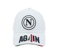 Enzo Castellano SSC NAPOLI 124013 Casquette de Baseball, Blanc, Taille Unique Mixte