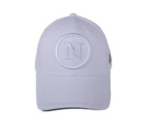 Enzo Castellano SSC NAPOLI Casquette Baseball Produit Officiel 123305 Junior, Blanc, Taille Unique