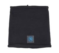 Enzo Castellano SSC NAPOLI Tour de cou en maille lisse avec patch cuir brodé et intérieur polaire 50% PC 50% PL 123467