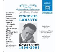 Enzo de Muro-Lomanto Vol. 1, Historical Recordings from 1927-40 [Import]