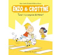 Enzo et Crottine T1 - Isabel Cantin - Clair De Lune - broché - Bande dessinée jeunesse