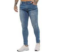 Enzo EZ326, Jeans skinny Homme bleu (bleu Light Wash) W42/L32 (Taille fabricant: 42 R)