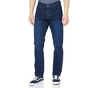 Enzo Ez359 Jean Droit, Bleu (Mid Stonewash Mid Stonewash), W28/L30 (Taille Fabricant: 28S) Homme