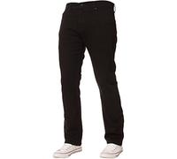 Enzo Ez359, Jean Droit Homme, Noir (Black Black), W34/L34 (Taille Fabricant: 34L)