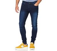Enzo Homme Ez326 Jean skinny, Bleu (Darkwash), 36W / 32L (Taille fabricant: 36 R) EU