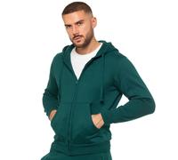Enzo Hommes Capuche Pull Sweat Capuche Uni Standard Manches Longues Capuche Haut