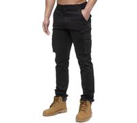 Enzo Hommes Cargo Combat Pantalon Chino Coton Jean Décontracté Vêtement Travail