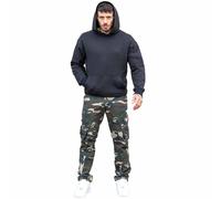 Enzo Hommes Cargo Combat Pantalon Militaire Camouflage Décontracté Travail UK
