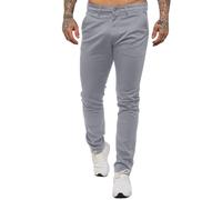 Enzo Hommes Pantalon Chino Slim Fit Coton Extensible Jeans Tout Taille