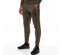 Enzo Wheels Pantalon de jogging Slim Homme en fleece avec poignets