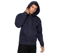 Enzo Hommes Polaire Sherpa Capuche Veste Uni Borg Doublé à Fermeture Éclair Pull