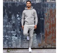 Enzo Hommes Survêtement Complet Ensemble Pull Rayé Capuche Jogging Gym Bas
