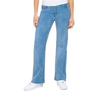 Enzo Jeans Femme Coupe Regular Jambe Large Stretch Denim Taille 28 30 32