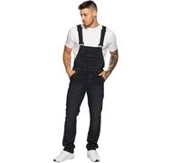 Enzo Mens Dungarees Jean Ensembles Combinaison Casual Travail Résistant Pantalon