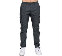 Enzo Pantalon Cargo Homme Taille Élastique Décontracté Travail Poches