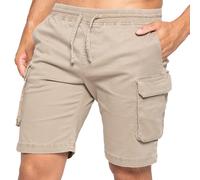 Enzo Pantalons Cargo Pour Hommes Élastiques D'Été Décontractés Taille Combat UK